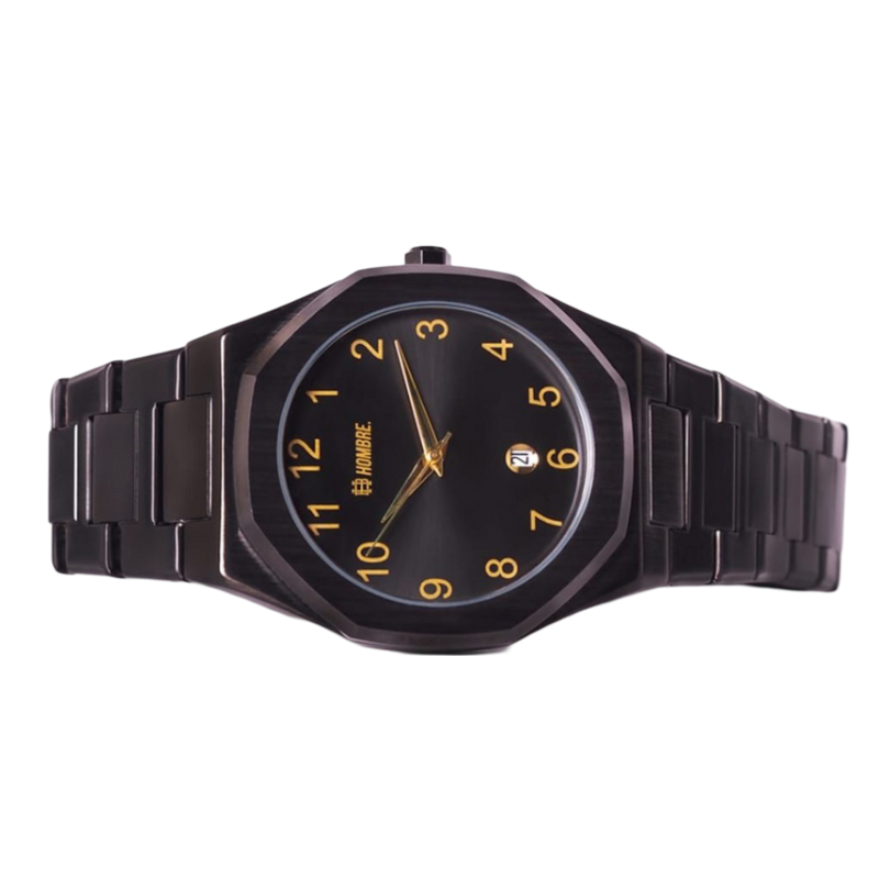 CLASSIC BLACK GOLD WATCH | HOMBRE