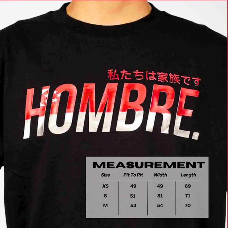 SINGAPORE Flag x Hombre Tee