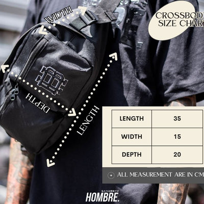 HOMBRE BASICS: CROSSBODY