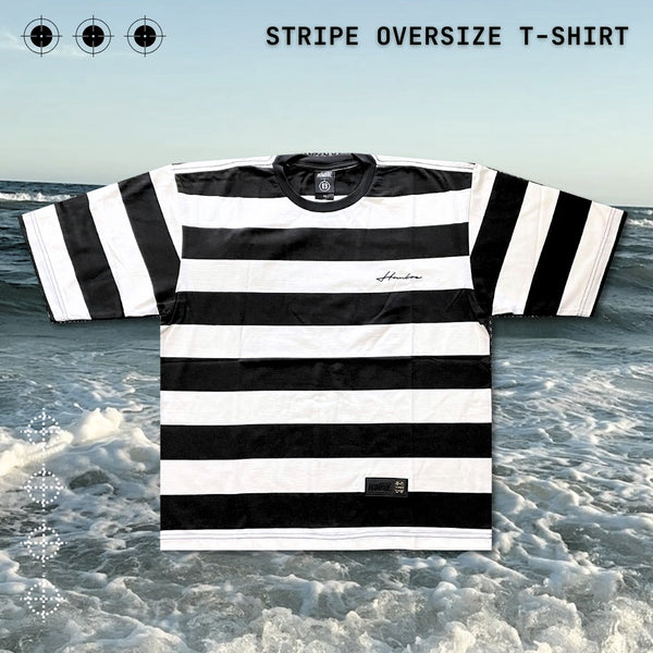 STRIPE OVERSIZE T-SHIRT