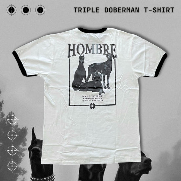 TRIPLE DOBERMAN T-SHIRT