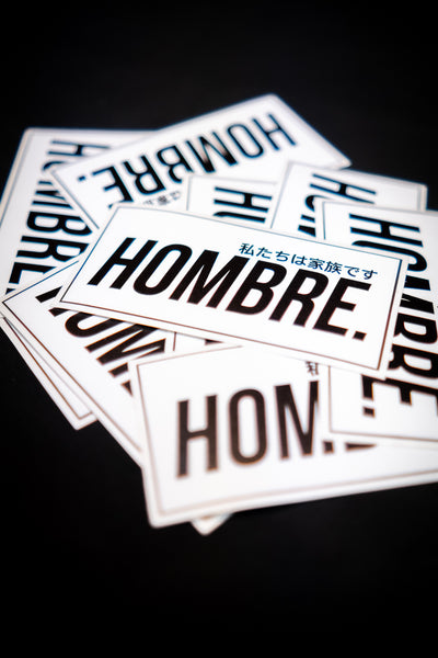 HOMBRE STICKERS