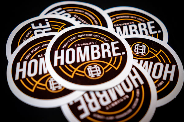 HOMBRE STICKERS